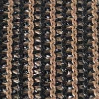 Eden's Decor Straight Flat-Edged Sun Shade Sail Rectangular 13' x 21' Brown - Image 8
