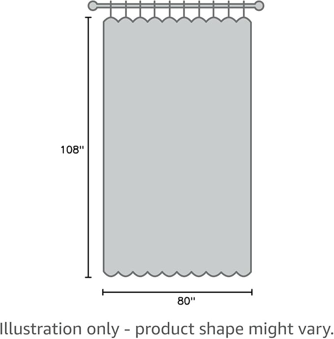 NICETOWN Sliding Door Curtain 108 inches Long, Grommet Blackout Patio Door - Image 7