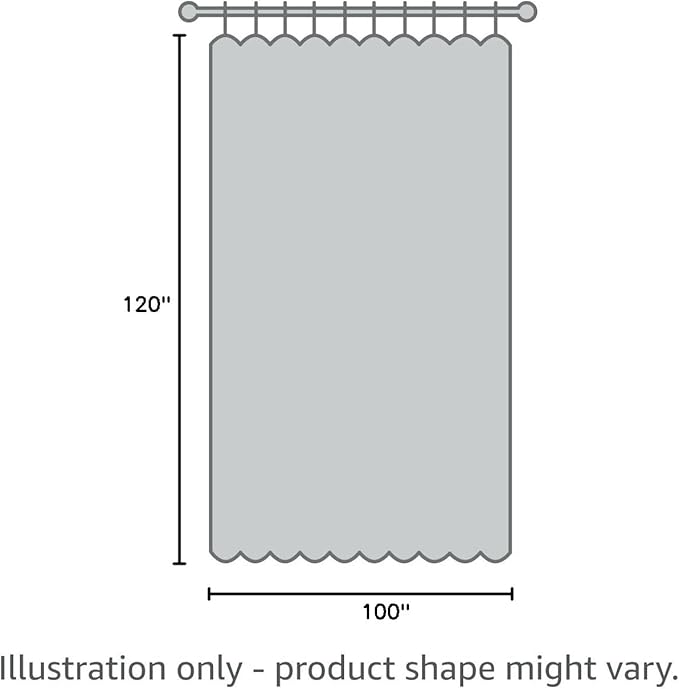 NICETOWN Outdoor Patio Curtain Windproof and Waterproof, Grommet Top & Bottom - Image 8