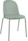 2xhome Modern Stackable Armless Dining Chair | Plastic Shell Seat by 2xhome