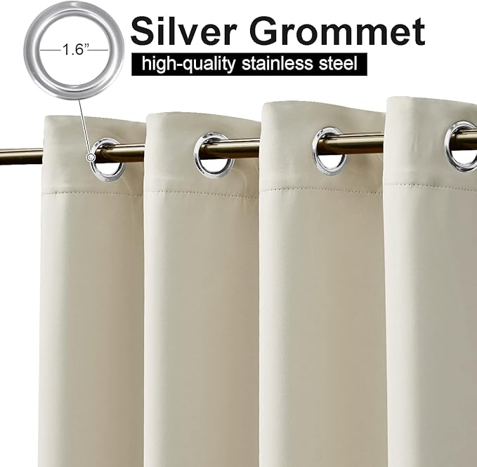 NICETOWN 2 Panels Outdoor Curtains - Image 5