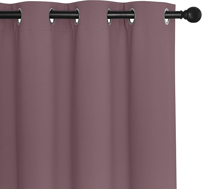NICETOWN Blackout Drapery Curtain Panel 90 inches Long - Image 7