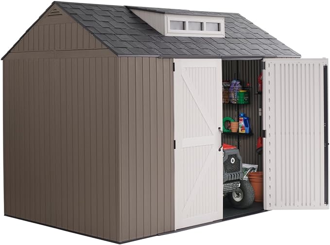 Rubbermaid Extra Large Resin Outdoor Storage Shed - Image 3