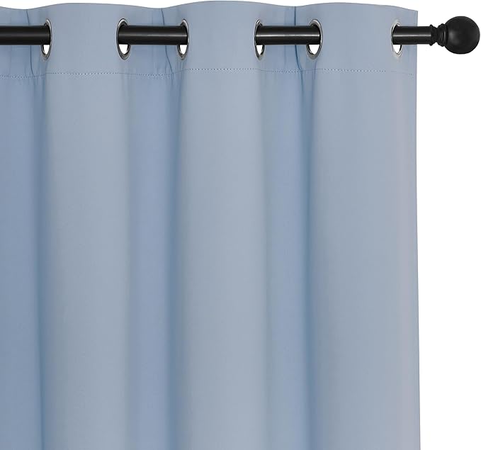 NICETOWN Blackout Curtains 54 Inches Long, Thermal Insulated Room Darkening - Image 7