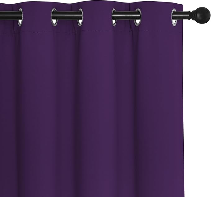 NICETOWN 66 Inch Long Blackout Curtains - Image 7