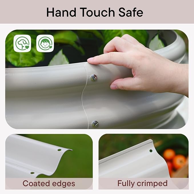 5-Pack 18” Tall Galvanized Raised Garden Beds – Everyday Kitchen Garden Layout - Image 6