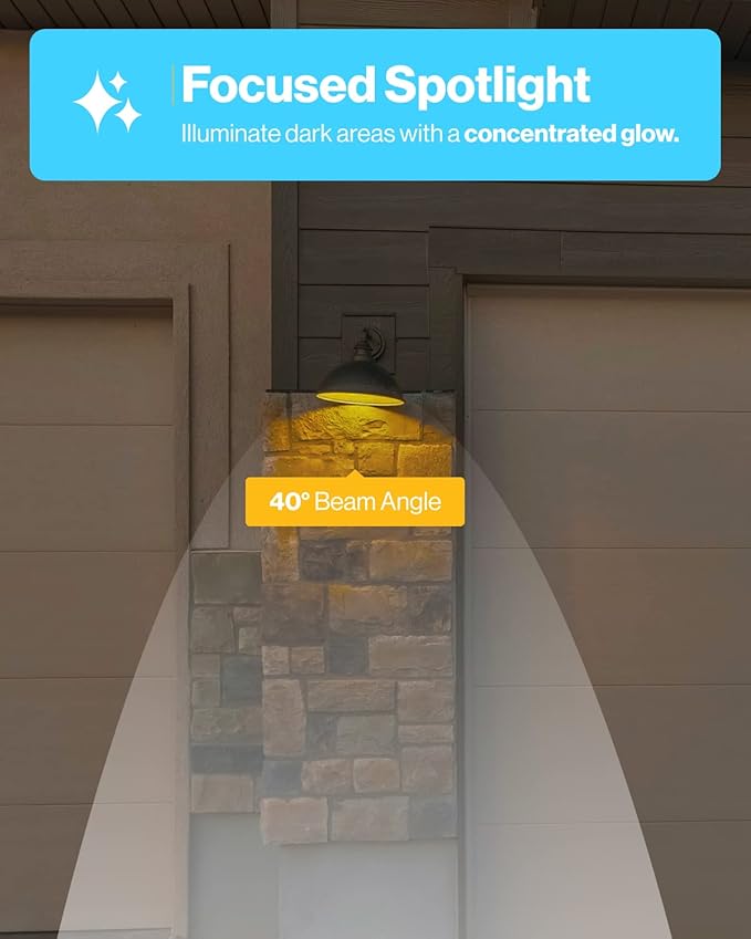 Sunco 48 Pack Outdoor LED Flood Home Patio Driveway Light, Waterproof PAR38 LED - Image 7