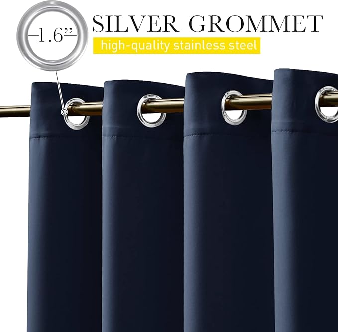 NICETOWN 2 Panels Outdoor Curtains - Image 3