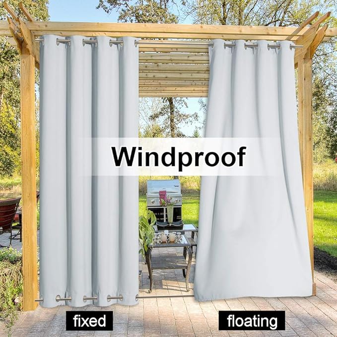 NICETOWN Waterproof Outdoor Curtain - Image 4
