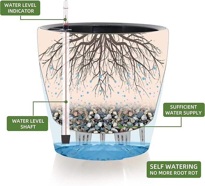 Dexceder 13x12 Self Watering Planter - Image 2