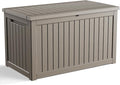 280 Gallon Outdoor Storage Box, Large Resin Deck Box by Unknown