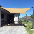 SUNNY GUARD Custom Size 15'x32' Rectangle Sand UV Block Sunshade by SUNNYGUARD