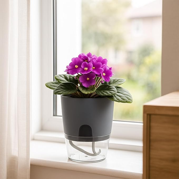Planterhoma 6 Pack Self Watering Pots - Image 4
