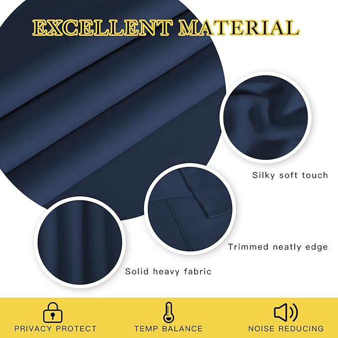 NICETOWN Blackout Curtain Panel Grommet - Image 5