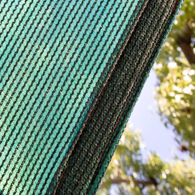 Amgo Custom Size 12' x 16' x 20' Green Right Triangle Sun Shade Sail UPF50+ - Image 9
