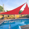 E&K Sunrise 24' x 24' x 24' Sun Shade Sail Triangle Canopy Shade Cover UV Block by EKSUNRISEINC