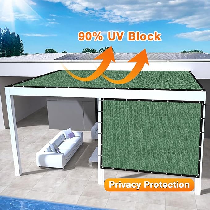 Artpuch Outdoor Pergola Shade Cover 5' X 7' Sun Shade Cloth - Image 3