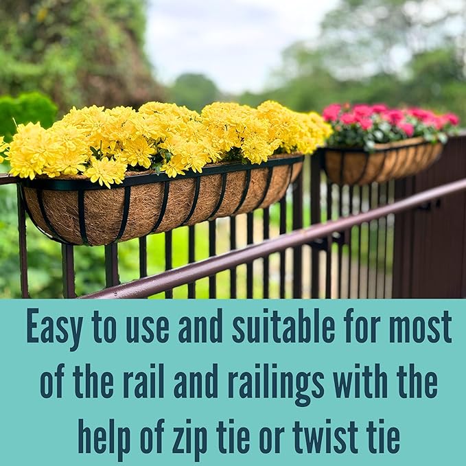 LaLaGreen Deck Railing Planter Boxes - Image 8
