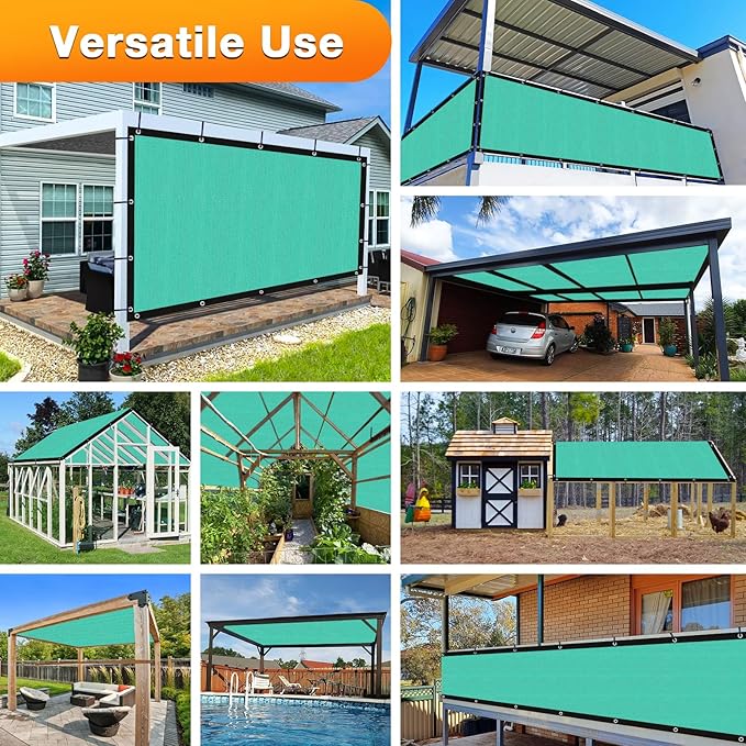 Artpuch Outdoor Pergola Shade Cover 10' X 24' Sun Shade Cloth - Image 6