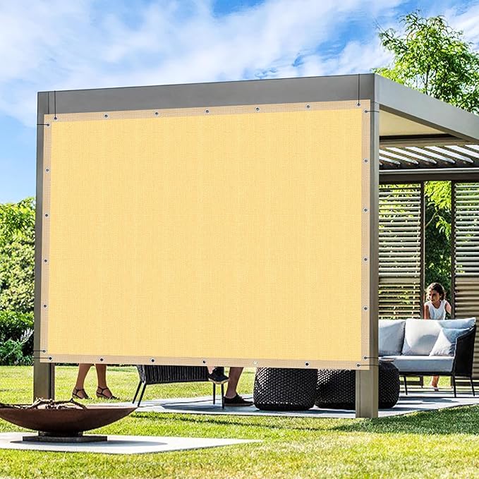 Artpuch Outdoor Pergola Shade Cover 5x17 FT Sun Shade Cloth by Artpuch