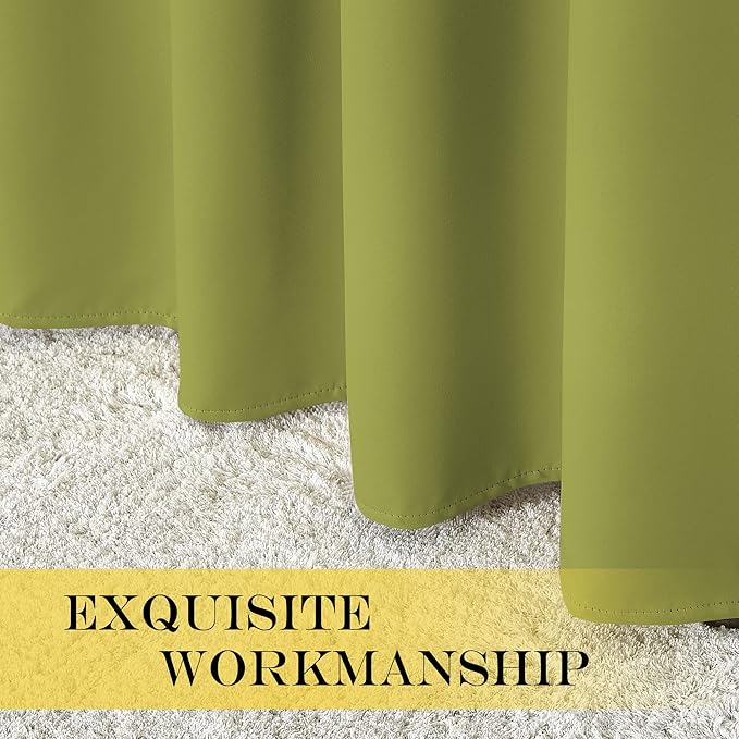 NICETOWN Blackout Patio Curtains 100 x 144 Inches Long - Image 5