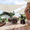 Patio Paradise 14' x 14' x 14' Sun Shade Sail Triangle Canopy Shade Cloth by Patio
