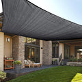 LOVE STORY Custom Size 5'x9' Graphite Grey Sun Shade Sail Rectangle UV Block by LOVESTORY