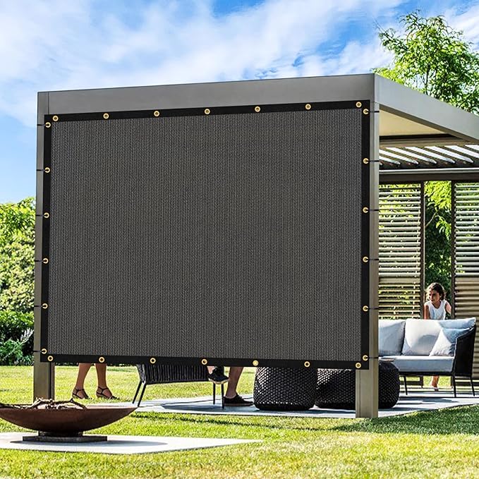 Artpuch Outdoor Pergola Shade Cover 13x14 FT Sun Shade Cloth by Artpuch