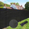 UPGRADE Privacy Fence Screen 3'x27' Black Outdoor 90% Visibility Blockage 170 by UPGRADE