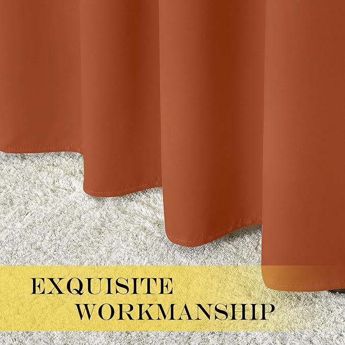 NICETOWN Sliding Door Curtain 108 Inches Long - Image 7