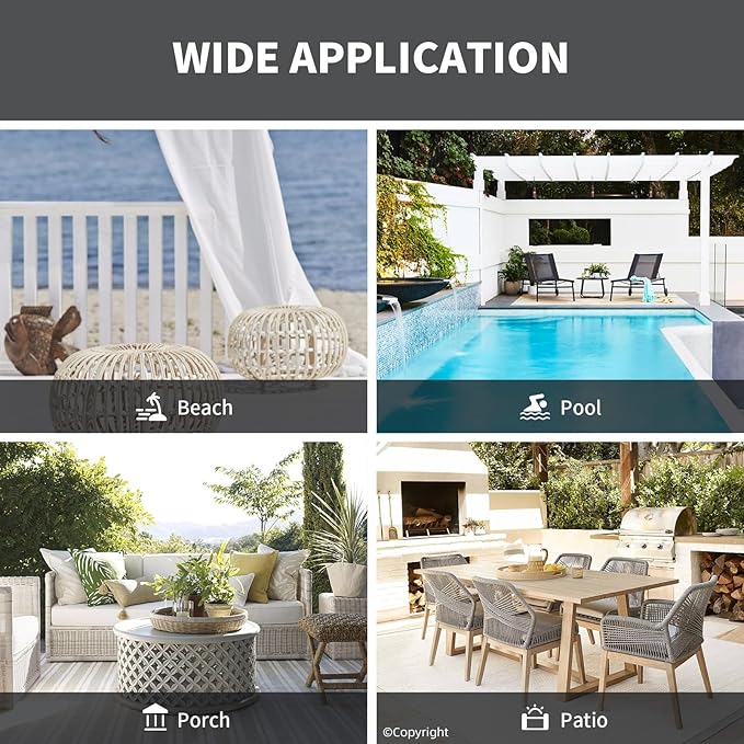 Waterproof Outdoor Curtain W84 x L84 - Image 8