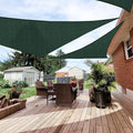 Patio Paradise 15' x 15' x 15' Sun Shade Sail Triangle Canopy Shade Cloth by Patio