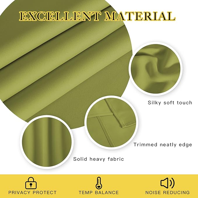 NICETOWN Patio Blackout Curtain Panels - Image 2