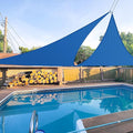 E&K Sunrise 16' x 16' x 16' Sun Shade Sail Triangle Canopy Shade Cover UV Block by EKSUNRISEINC