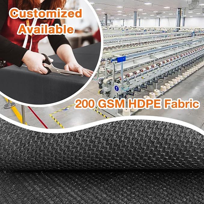 Artpuch Outdoor Pergola Shade Cover 12x22 FT Sun Shade Cloth - Image 2