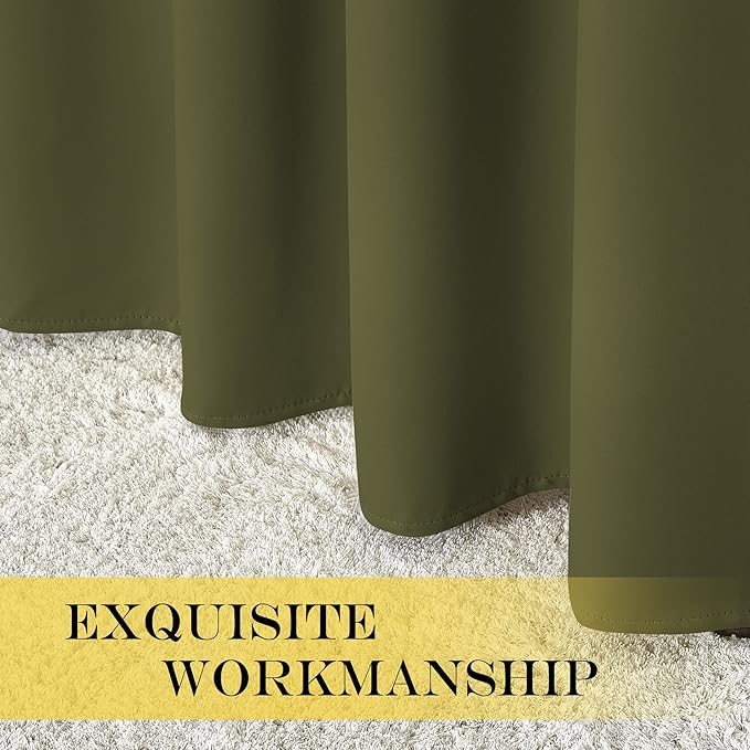 NICETOWN Blackout Doorway Curtain Drape 78 inch Long - Image 5
