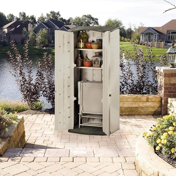 Rubbermaid Compact Vertical Resin Storage Shed - Image 5