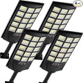 Solar Lights Outdoor Waterproof, 6500K Dusk to Dawn Solar Street Light Motion by Aqraou
