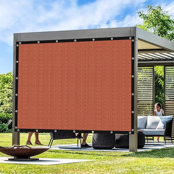 Artpuch 90% Sun Shade Cloth, 12 x 14 FT Pergola Shade Cover Canopy by Artpuch