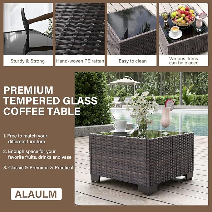 ALAULM Patio Furniture Set - Image 6