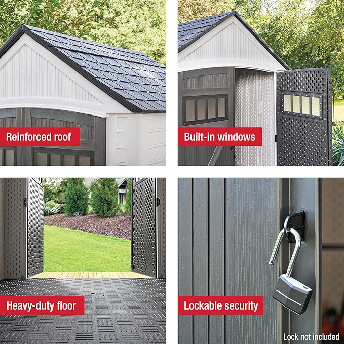 Rubbermaid Resin Outdoor Storage Shed - Image 7