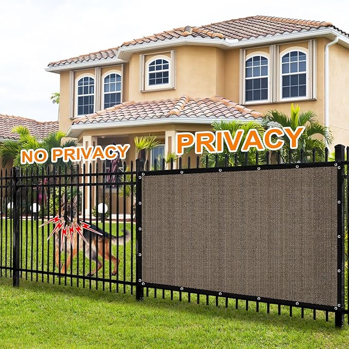 Artpuch 90% Sun Shade Cloth, 6 x 8 FT Pergola Shade Cover Canopy - Image 5