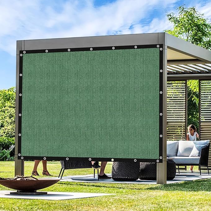 Artpuch Outdoor Pergola Shade Cover 8' X 8' Sun Shade Cloth by Artpuch