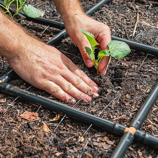 Garden Grid Watering System | Square Foot Gardening Grid & Irrigation in One | - Image 6