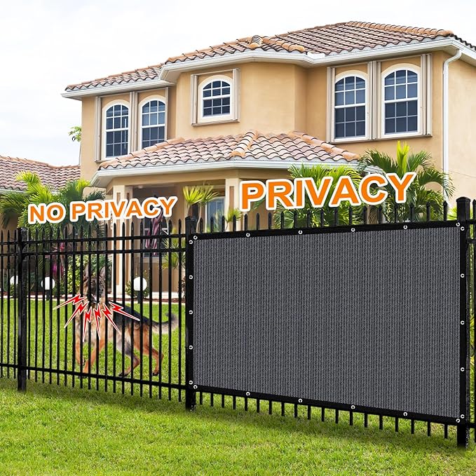 Artpuch 90% Sun Shade Cloth, 8 x 20 FT Pergola Shade Cover Canopy - Image 5