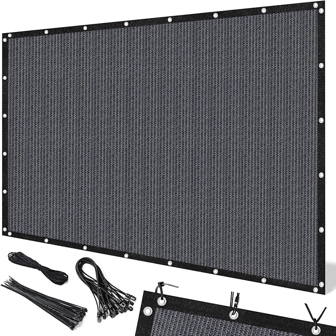 Artpuch 90% Sun Shade Cloth, 10 x 14 FT Pergola Shade Cover Canopy by Artpuch