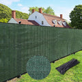 UPGRADE Privacy Fence Screen 3'x41' Dark Green Outdoor 90% Visibility Blockage by UPGRADE